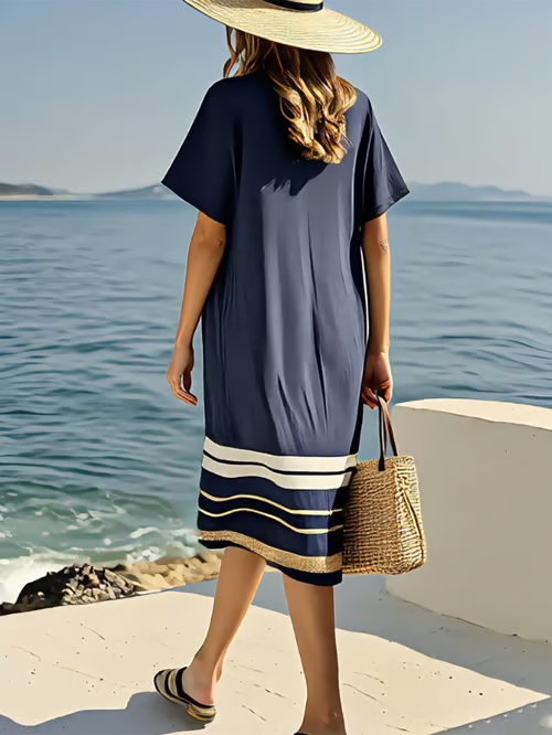 Linen Mini Dress for Summer