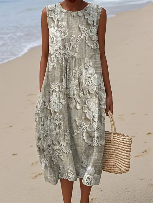 Natural and Structured Dress