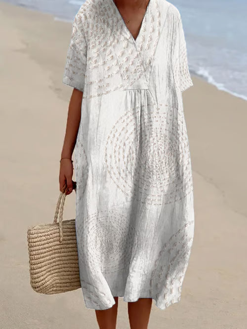 Modern patchwork dress
