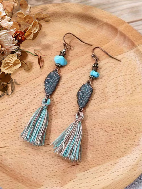 Boho Earrings with Natural Details