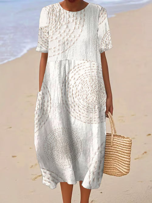 Dress with Soft Details
