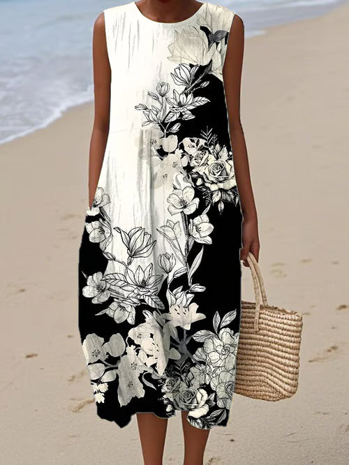 Bohemian and Flowing Dress