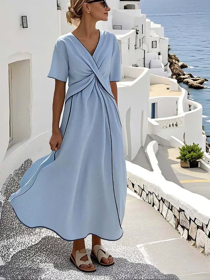 Loose Blue Dress