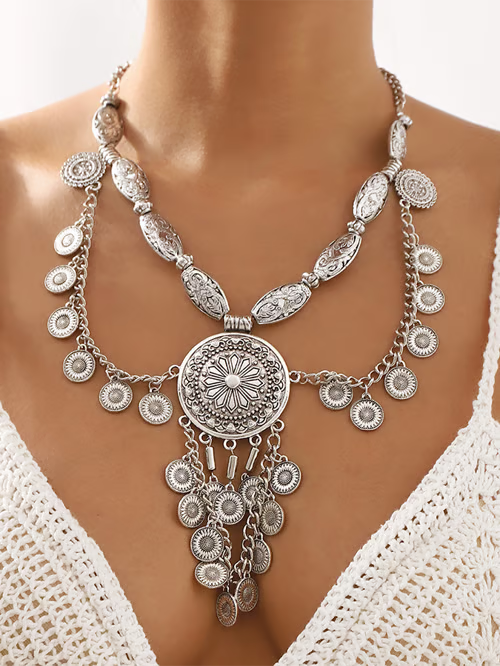 Chic Bohemian Style Handmade Collar