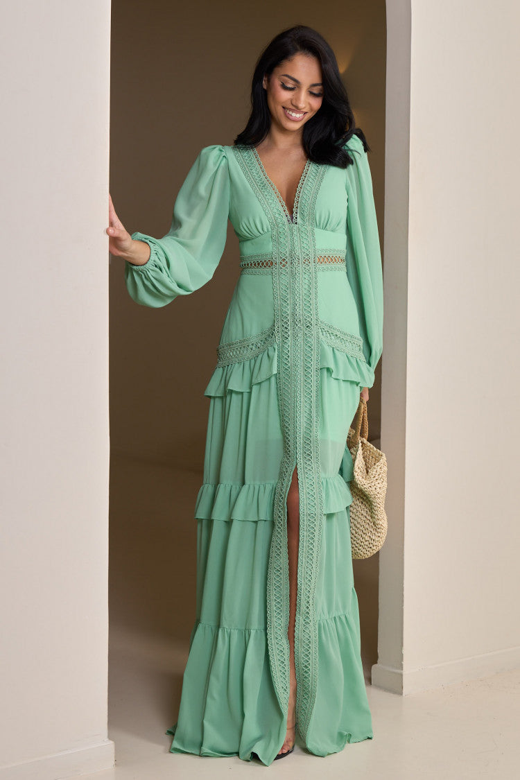Claudine | Summer Dress with Slit